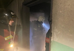 5 человек спасены при пожаре в жилой 12-этажке Екатеринбурга